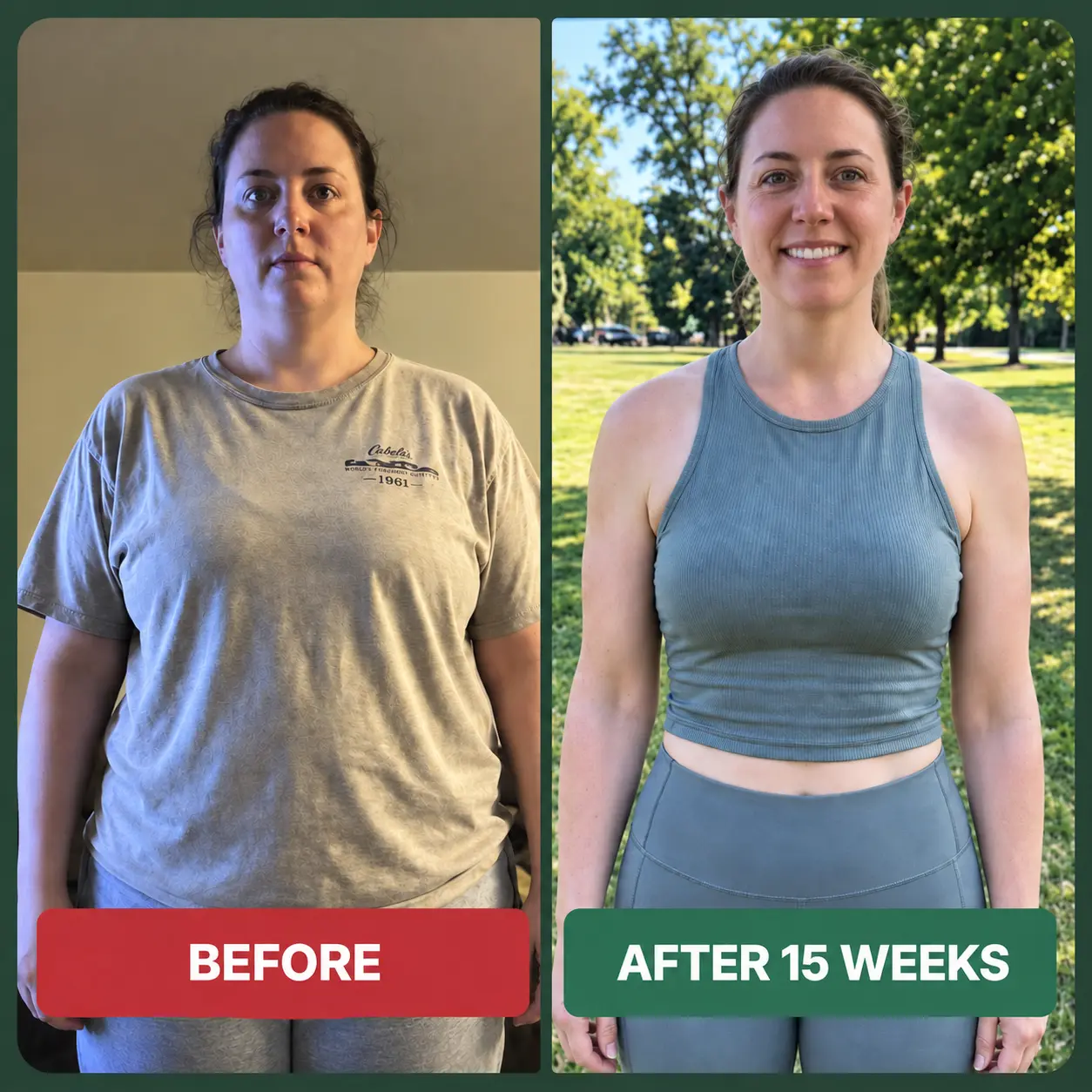 Wellaray Slim Coffee Booster customer Marina before and after results