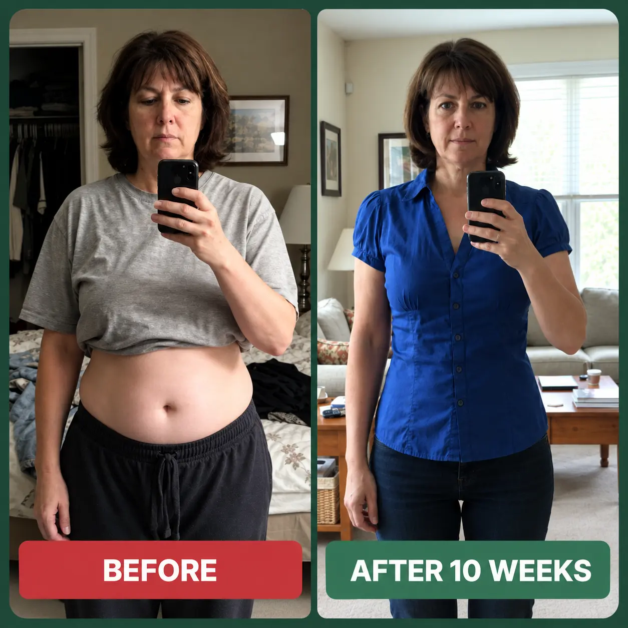 Wellaray Slim Coffee Booster customer Ama before and after results